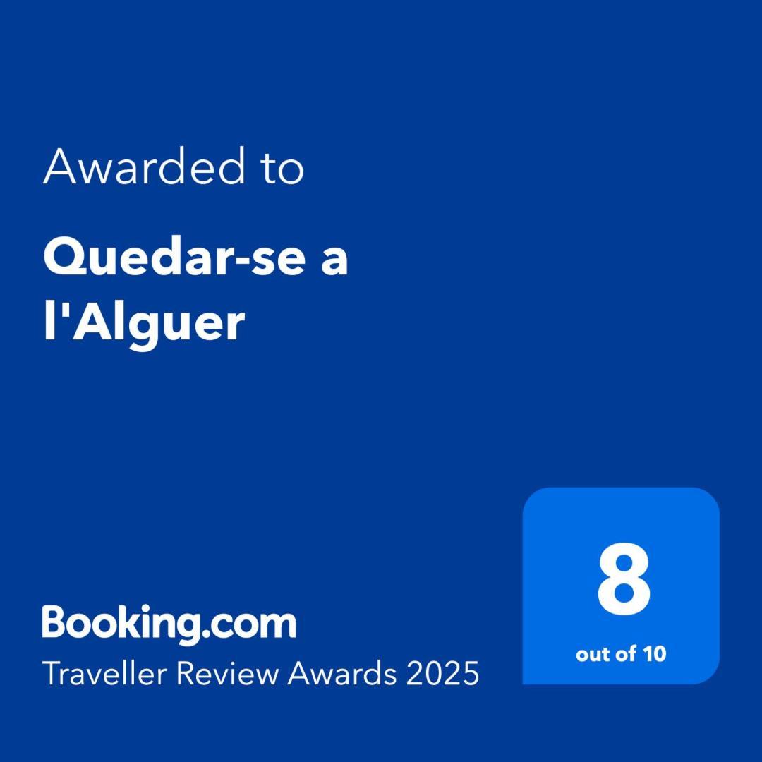 Quedar-Se A L'Alguer Leilighet Eksteriør bilde